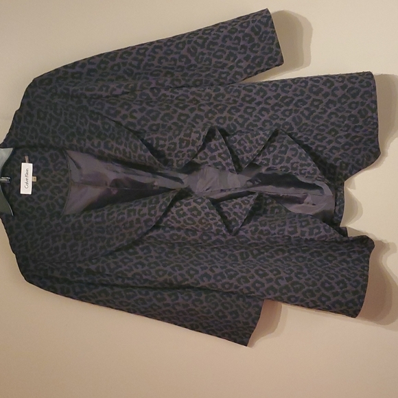 Calvin Klein Jackets & Blazers - CK cheetah print open front blazer